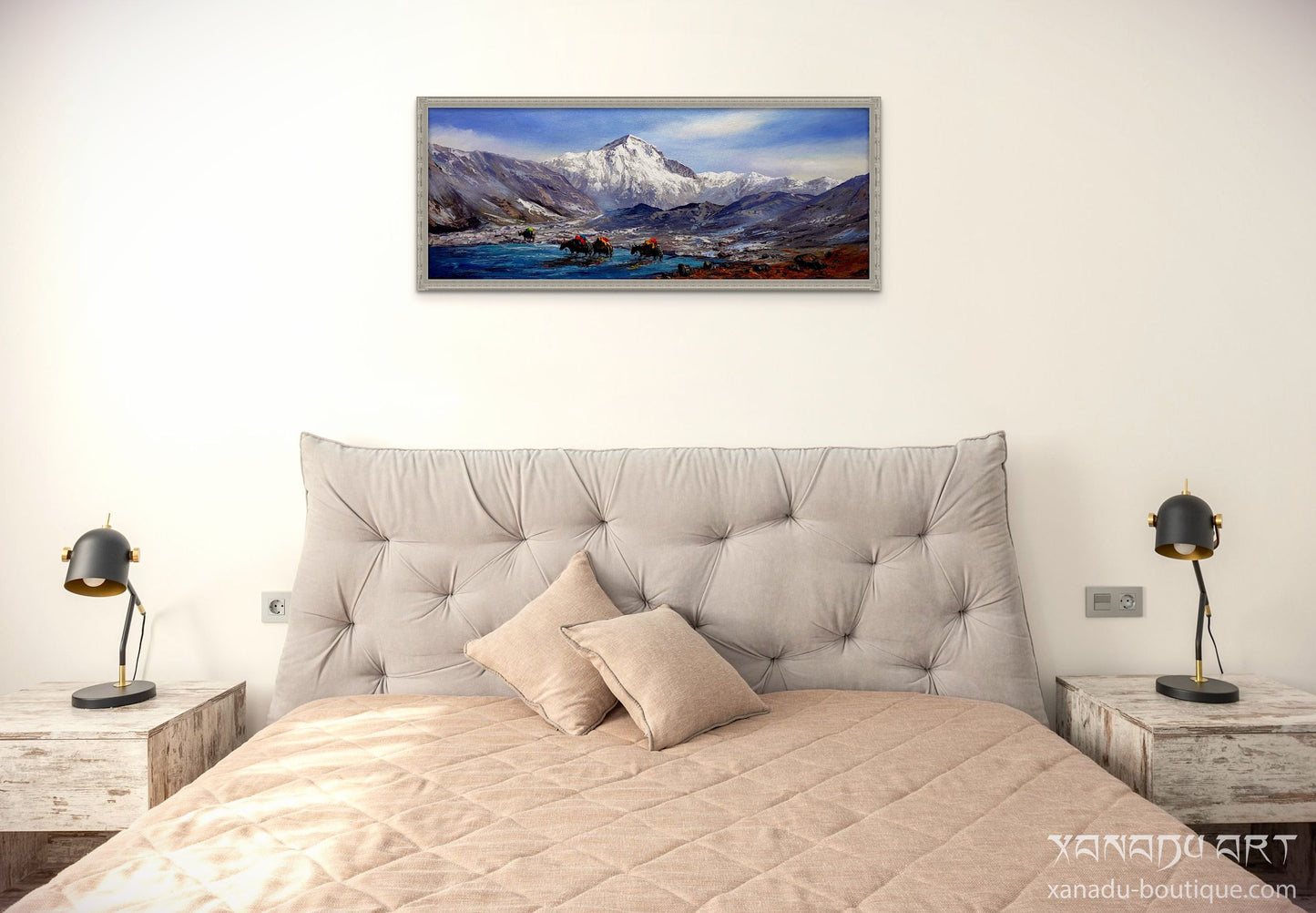 Cho Oyu-Berglandschaft im Himalaya
