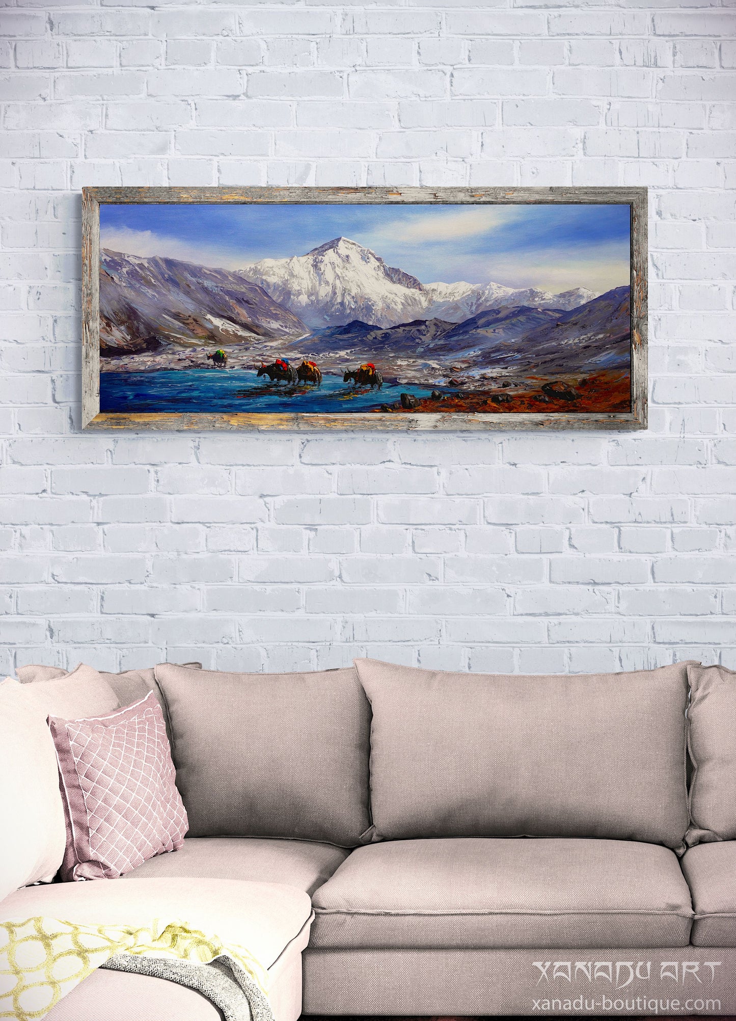 Cho Oyu-Berglandschaft im Himalaya