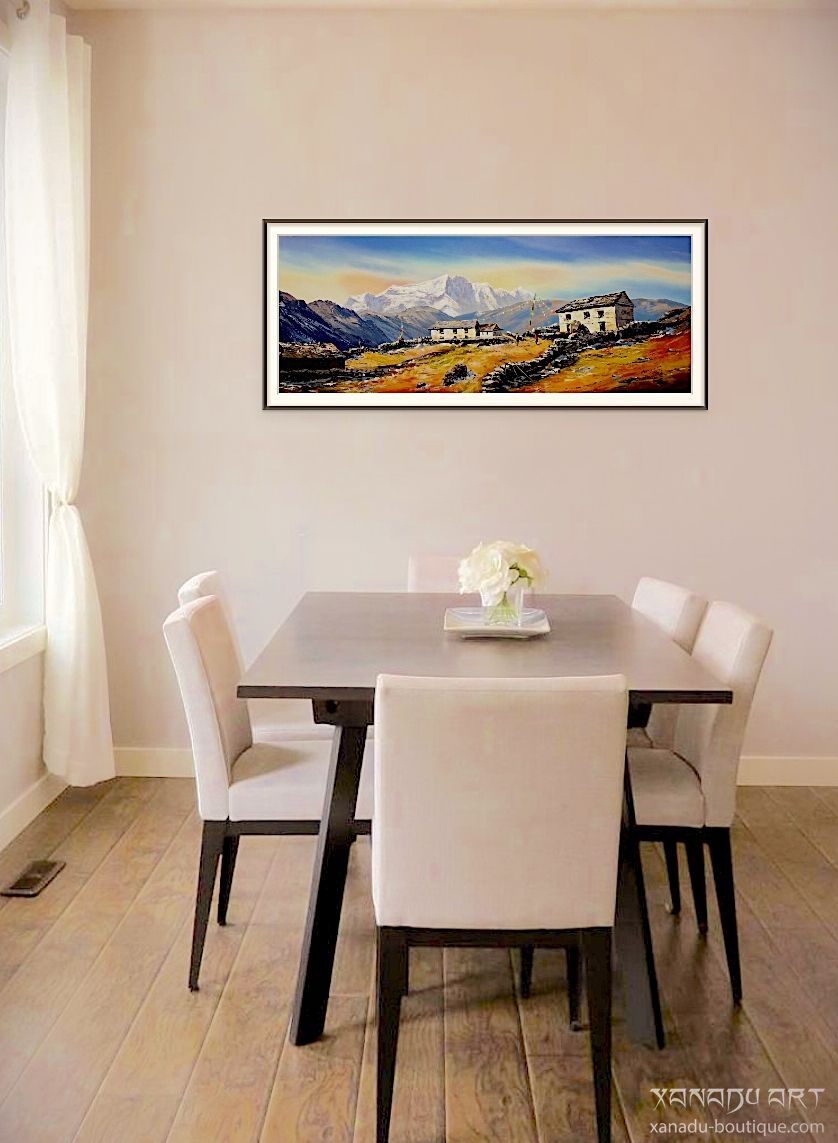 Himalaya-Berglandschaft