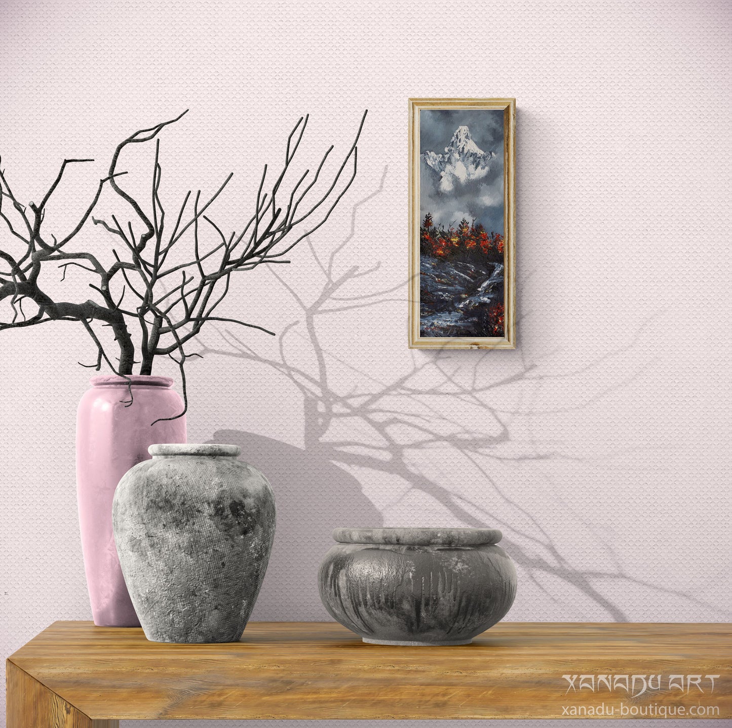 Abstract mini landscape