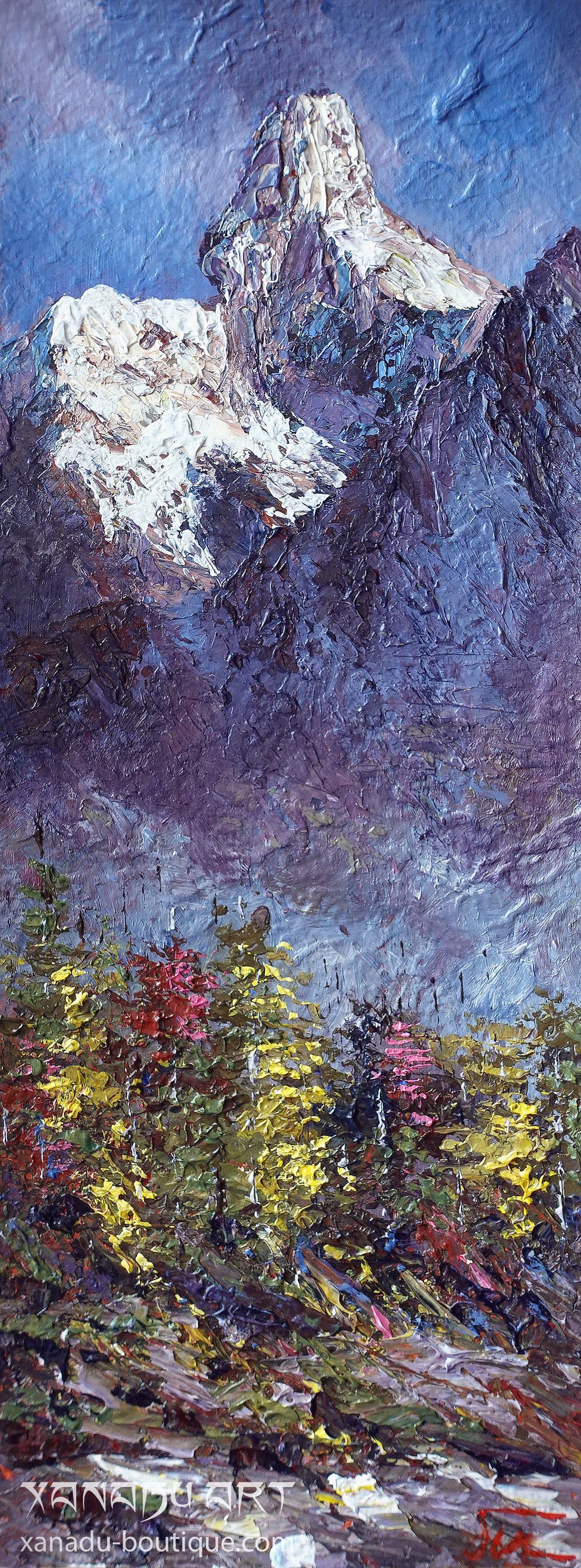 Abstract mini landscape