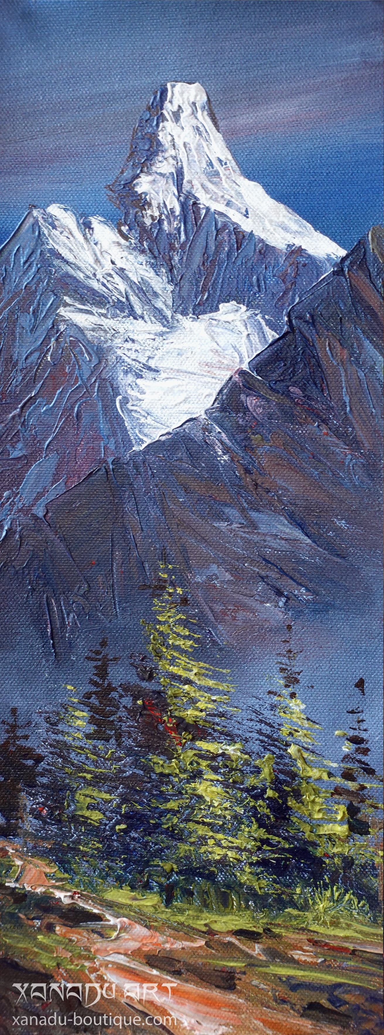 Abstract mini landscape