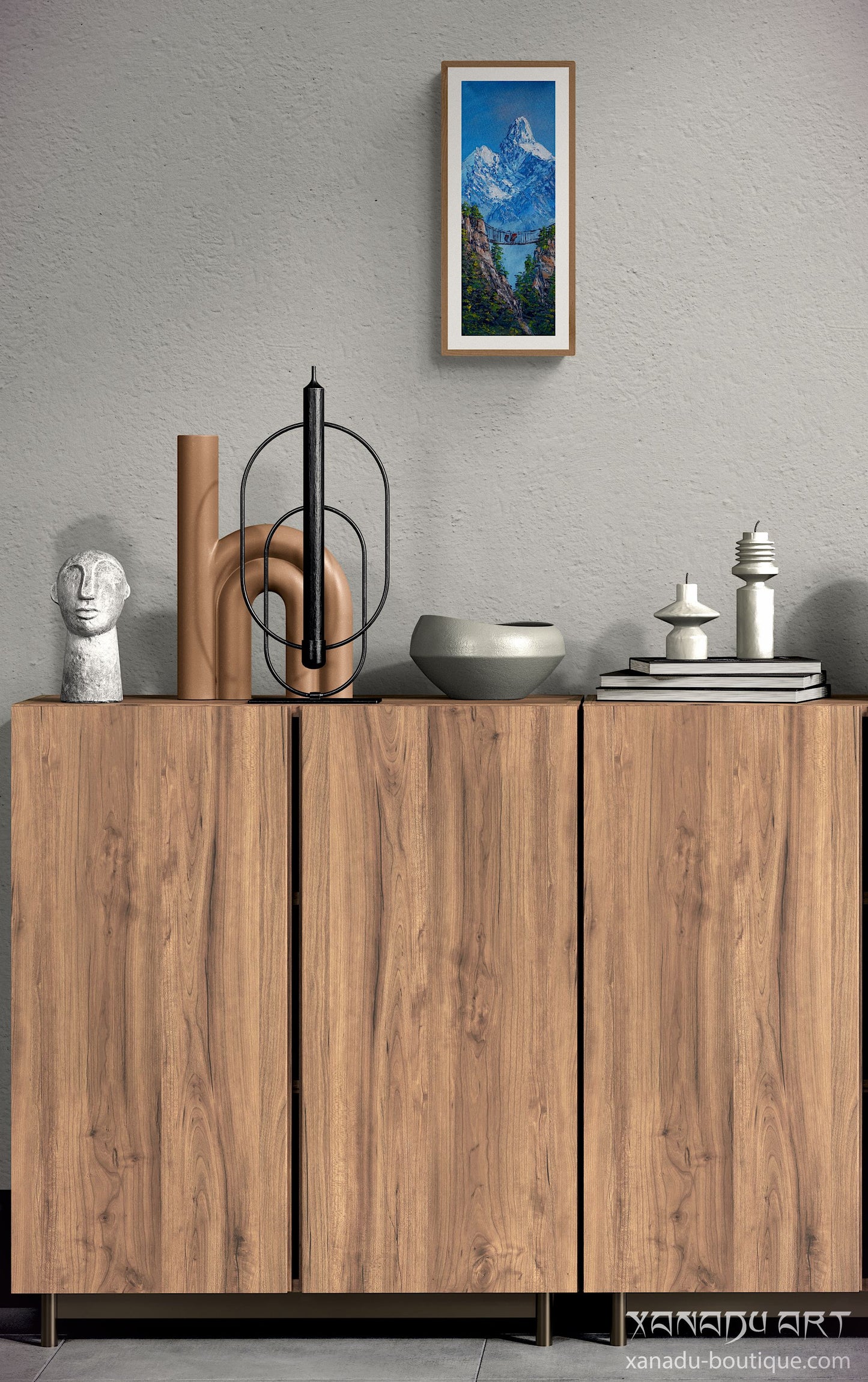 Abstract minilandschap