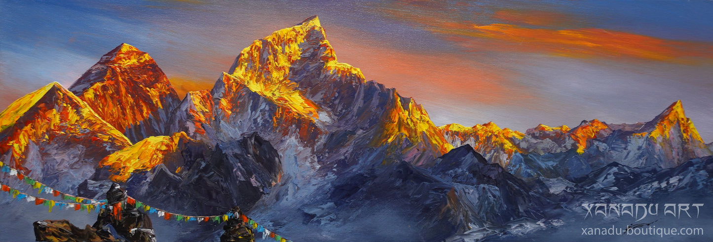 Everest Basiskamp Himalaya landschap